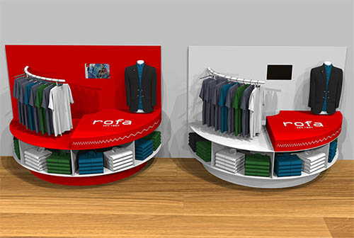 Shop in Shop System Rofa