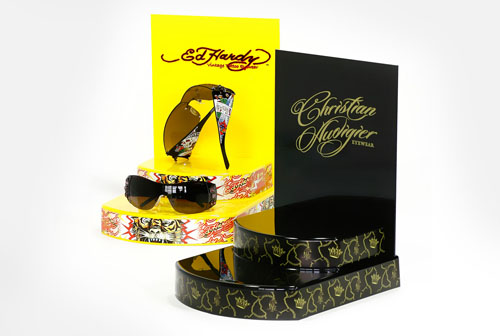 Werbedisplay - PoS-Display für Ed Hardy